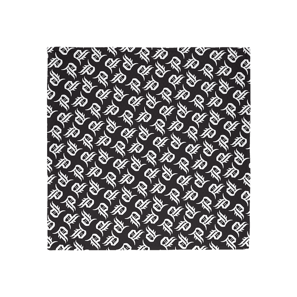 P Logo Bandana - Black