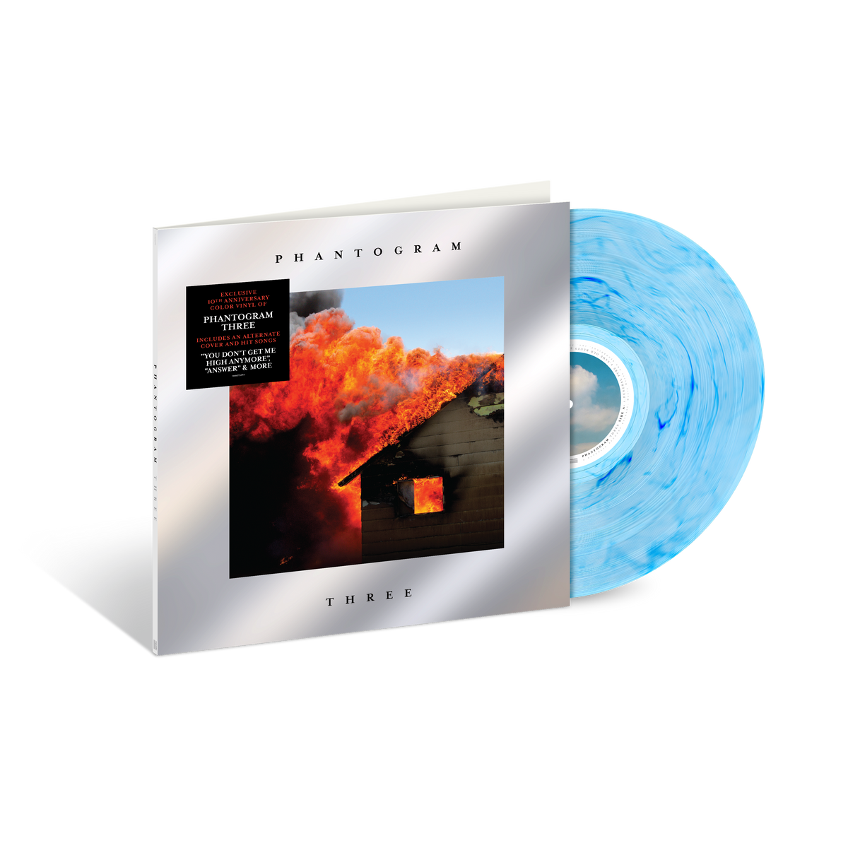 [Pre-Order] Three (10th Anniversary Smoky Sky Blue LP)