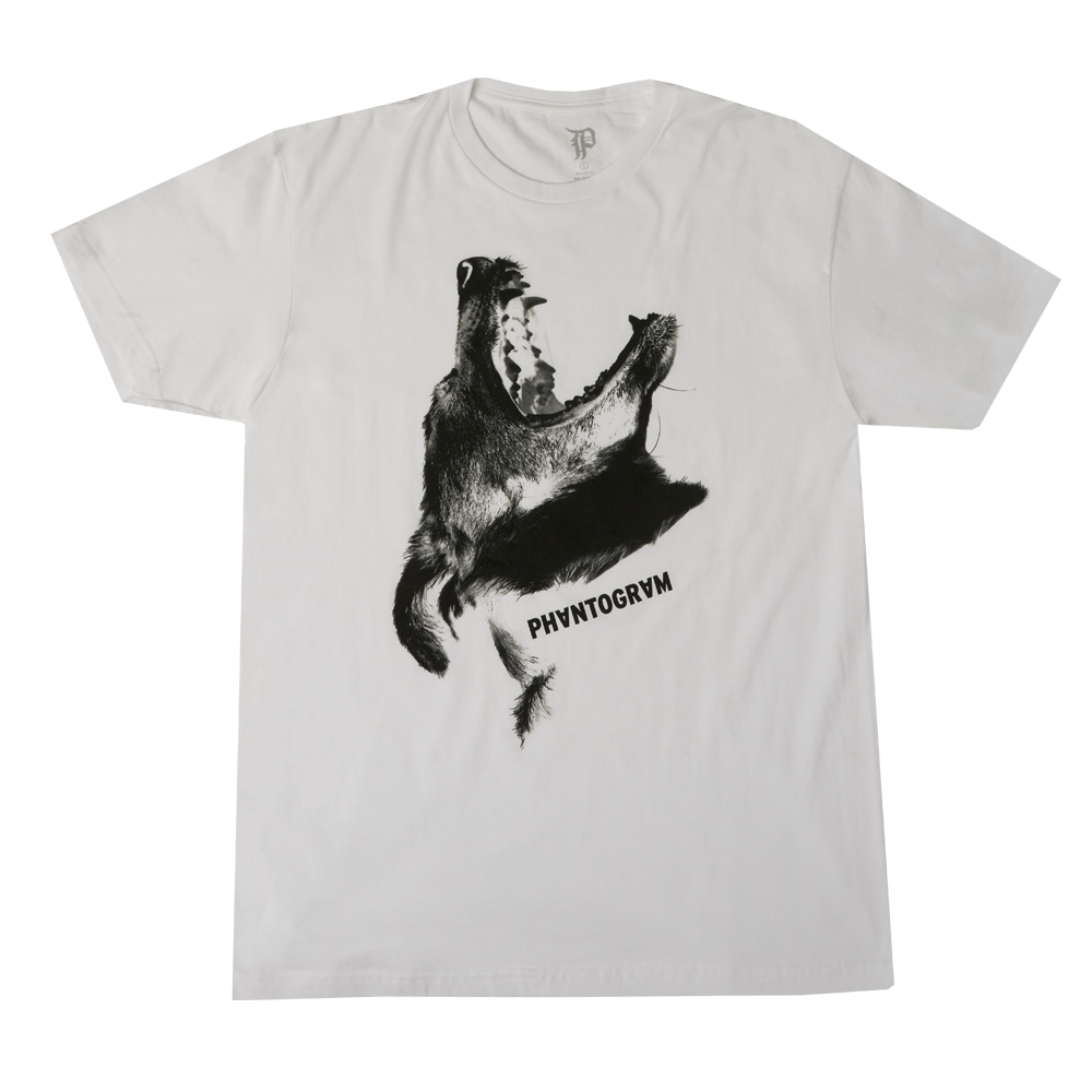 White Barking Dog Tee